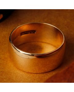 Pre-Owned Vintage 1978 9ct Yellow Gold 8mm Wedding Ring
