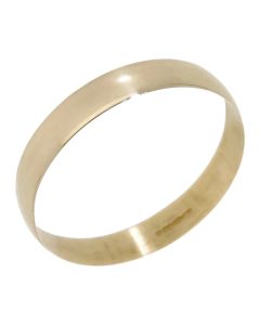 Pre-Owned 9ct Yellow Gold 4mm Wedding Band Ring