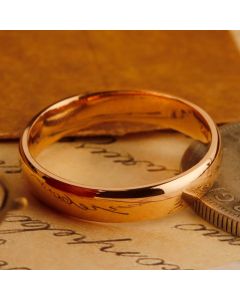 Pre-Owned Vintage 1930 22ct Gold 4mm Plain Wedding Band Ring