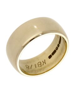 Pre-Owned 9ct Yellow Gold 8mm Wedding Band Ring