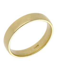 Pre-Owned 18ct Yellow Gold 4mm Wedding Band Ring