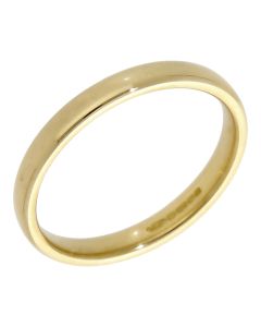 Pre-Owned 18ct Yellow Gold 2.5mm Plain Wedding Band Ring
