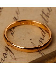 Pre-Owned Vintage 1941 22ct Gold 2.5mm Wedding Band Ring