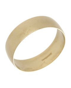 Pre-Owned 9ct Yellow Gold 7mm Wedding Band Ring