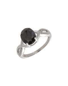 Pre-Owned 9ct White Gold Multi Gemstone Set Dress Ring