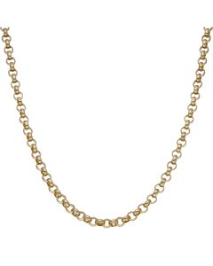 Pre-Owned 9ct Yellow Gold 30 Inch Belcher Chain Necklace