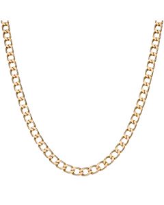Pre-Owned 9ct Yellow Gold 18 Inch Curb Chain Necklace