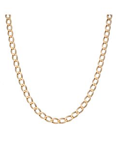 Pre-Owned 9ct Yellow Gold 19 Inch Curb Chain Necklace