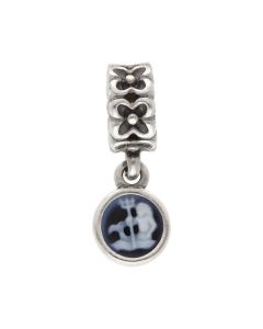 Pre-Owned Pandora Silver & Enamel Mermaid Trident Dangle Charm