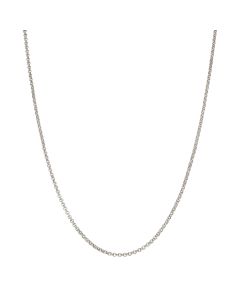 Pre-Owned Sterling Silver 18" Micro Belcher Chain Necklace