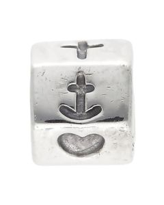 Pre-Owned Pandora Silver Faith, Hope & Love Charm