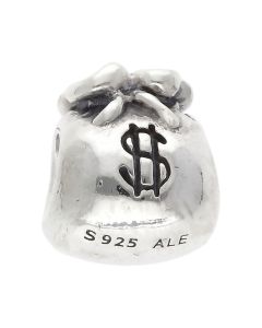 Pre-Owned Pandora Silver Money Bag Charm