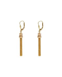 Pre-Owned 9ct Yellow Gold Tassle Drop Earrings