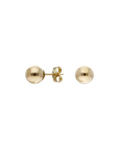 Pre-Owned 9ct Yellow Gold Ball Stud Earrings