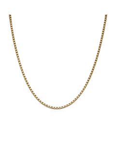 Pre-Owned 9ct Yellow Gold 16" Box Link Chain Necklace