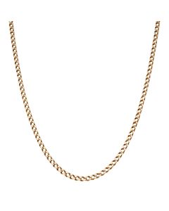 Pre-Owned 9ct Yellow Gold 20" Curb Chain Necklace