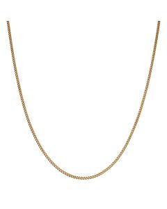 Pre-Owned 9ct Yellow Gold 16" Curb Chain Necklace