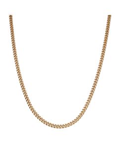 Pre-Owned 9ct Yellow Gold 24" Curb Chain Necklace