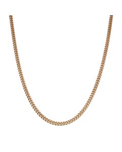 Pre-Owned 9ct Yellow Gold 24" Curb Chain Necklace