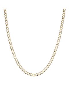 Pre-Owned 9ct Yellow Gold 20" Curb Chain Necklace