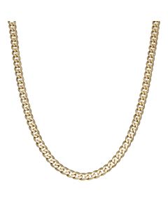 Pre-Owned 9ct Yellow Gold 24" Heavy Curb Chain Necklace