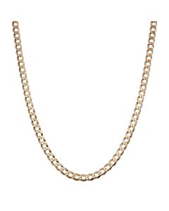 Pre-Owned 9ct Yellow Gold 21" Curb Chain Necklace