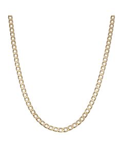 Pre-Owned 9ct Yellow Gold 20" Curb Chain Necklace