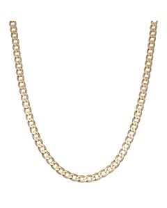 Pre-Owned 9ct Yellow Gold 22" Curb Chain Necklace