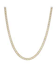 Pre-Owned 9ct Yellow Gold 18" Curb Chain Necklace