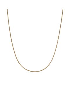 Pre-Owned 9ct Yellow Gold 18" Snake Chain Necklace