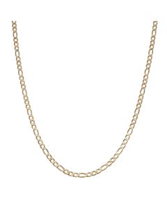 Pre-Owned 9ct Yellow Gold 22" Figaro Chain Necklace
