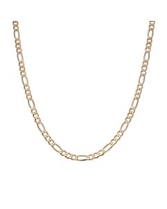 Pre-Owned 9ct Yellow Gold 18" Figaro Chain Necklace
