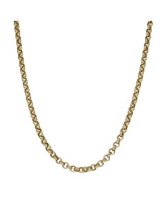 Pre-Owned 9ct Yellow Gold 21" Belcher Chain Necklace