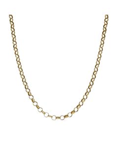 Pre-Owned 9ct Yellow Gold 19" Belcher Chain Necklace