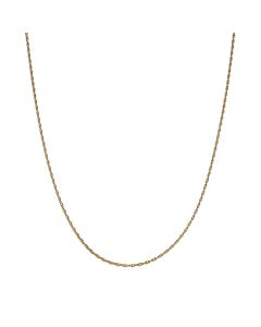 Pre-Owned 9ct Yellow Gold 22" P.O.W Twist Link Chain Necklace