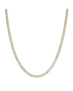 Pre-Owned 9ct Yellow Gold 20" Curb Chain Necklace