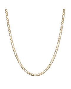 Pre-Owned 9ct Yellow Gold 18" Figaro Chain Necklace