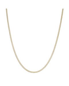 Pre-Owned 9ct Yellow Gold 24" Curb Chain Necklace