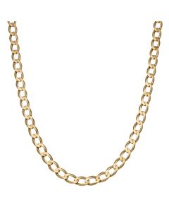 Pre-Owned 9ct Yellow Gold 20" Heavy Curb Chain Necklace