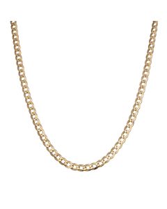 Pre-Owned 9ct Yellow Gold 20" Curb Chain Necklace