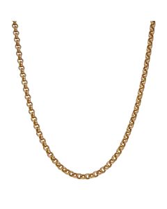 Pre-Owned 9ct Yellow Gold 28" Belcher Chain Necklace