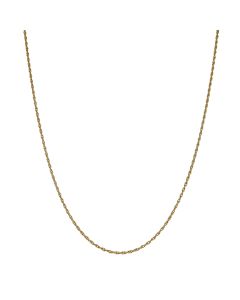 Pre-Owned 9ct Yellow Gold 21" P.O.W Twist Link Chain Necklace