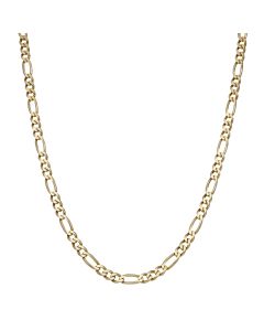 Pre-Owned 9ct Yellow Gold 20" Figaro Chain Necklace