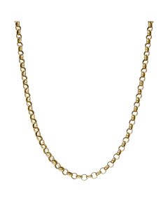 Pre-Owned 9ct Yellow Gold 26" Polished Belcher Chain Necklace