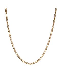 Pre-Owned 9ct Yellow Gold 19.5" Figaro Chain Necklace