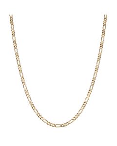Pre-Owned 9ct Yellow Gold 18" Figaro Chain Necklace