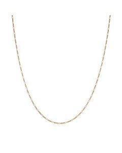 Pre-Owned 9ct Yellow Gold 18" Figaro Chain Necklace