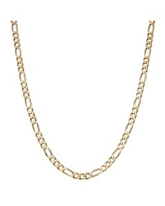 Pre-Owned 9ct Yellow Gold 21" Figaro Chain Necklace