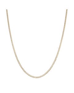 Pre-Owned 9ct Yellow Gold 18" Curb Chain Necklace
