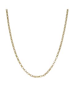 Pre-Owned 9ct Yellow Gold 20" Belcher Link Chain Necklace